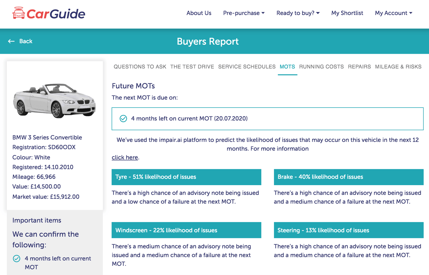 Free MOT History Check