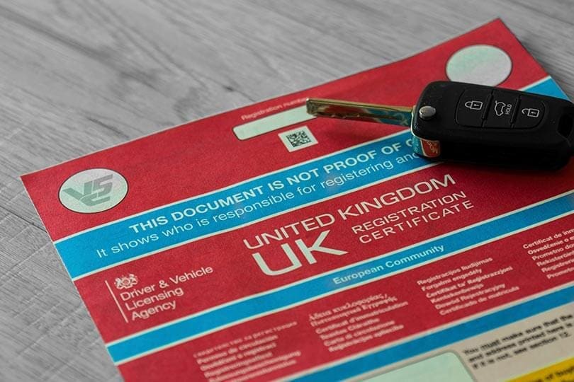 Buying a car without a logbook